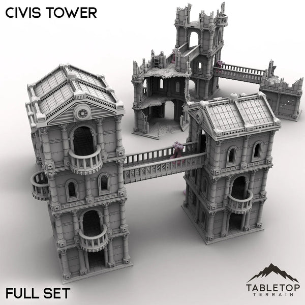 Tabletop Terrain Building Civis Tower