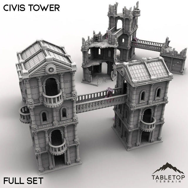 Tabletop Terrain Building Civis Tower