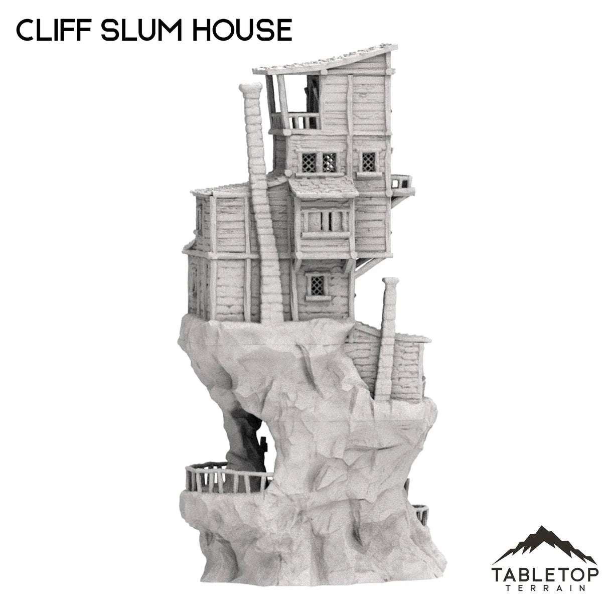 Tabletop Terrain Building Cliff Slum House