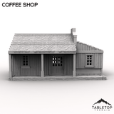 Tabletop Terrain Building Coffee Shop