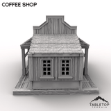 Tabletop Terrain Building Coffee Shop