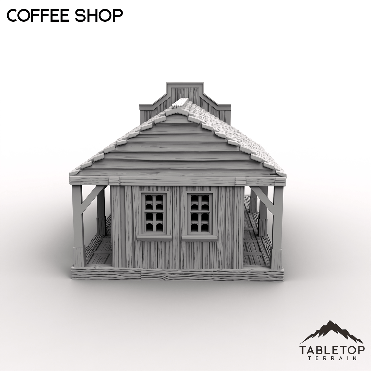 Tabletop Terrain Building Coffee Shop