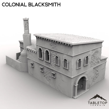 Tabletop Terrain Building Colonial Blacksmith