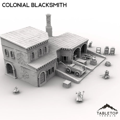 Tabletop Terrain Building Colonial Blacksmith
