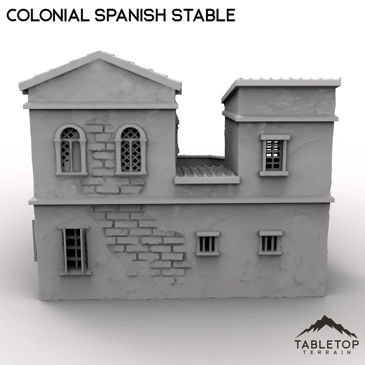 Tabletop Terrain Building Colonial Spanish Stable
