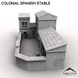Tabletop Terrain Building Colonial Spanish Stable