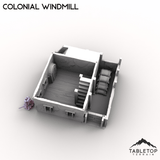 Tabletop Terrain Building Colonial Windmill