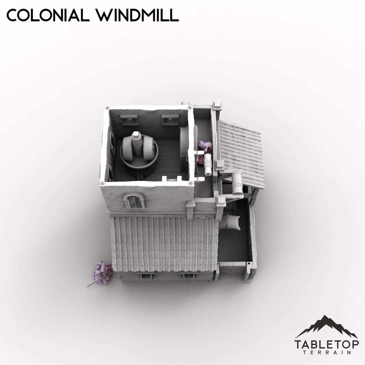 Tabletop Terrain Building Colonial Windmill