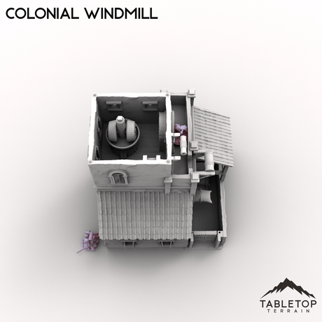 Tabletop Terrain Building Colonial Windmill