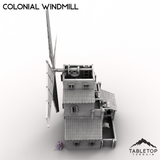 Tabletop Terrain Building Colonial Windmill