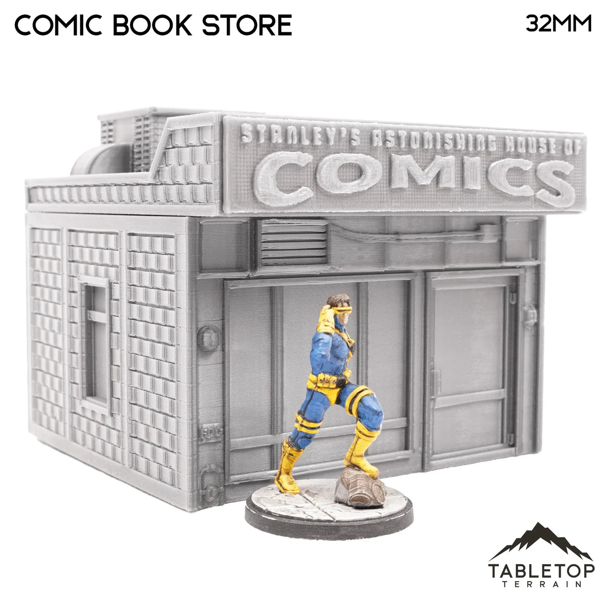 Tabletop Terrain Building Comic Book Store