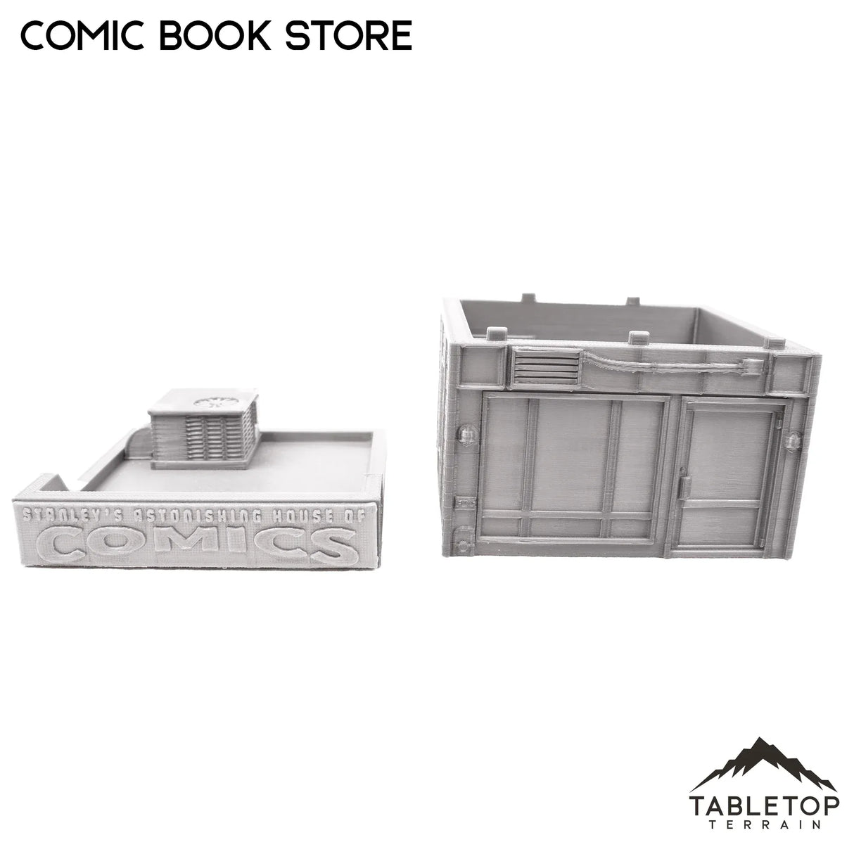 Tabletop Terrain Building Comic Book Store