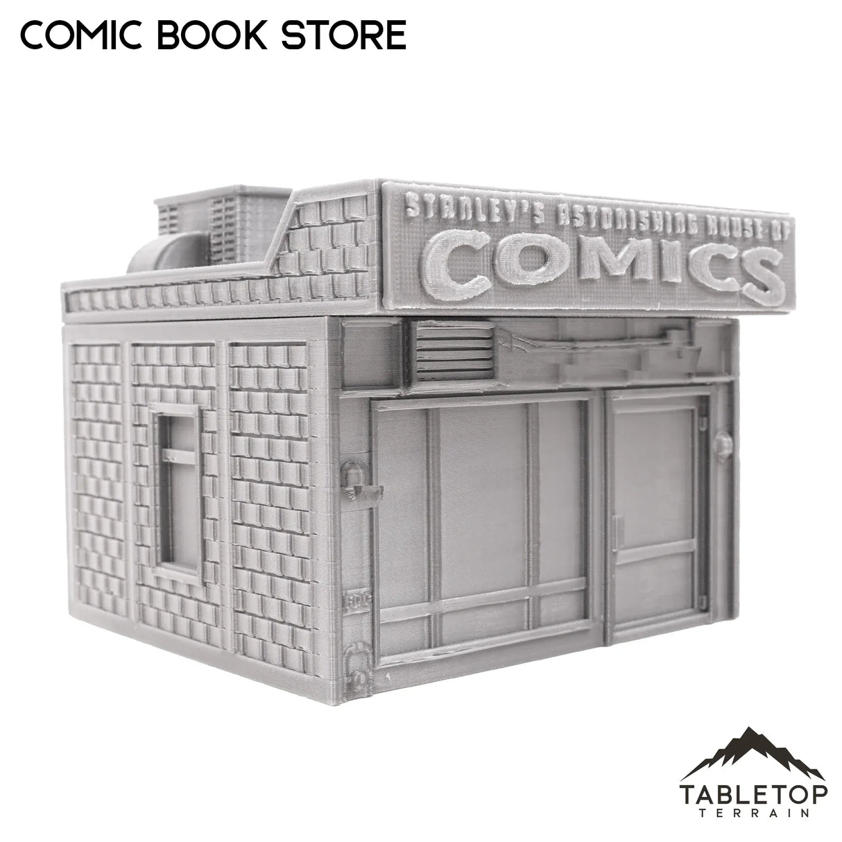 Tabletop Terrain Building Comic Book Store