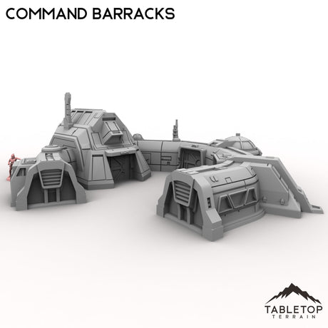 Tabletop Terrain Building Command Barracks