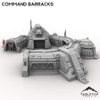 Tabletop Terrain Building Command Barracks