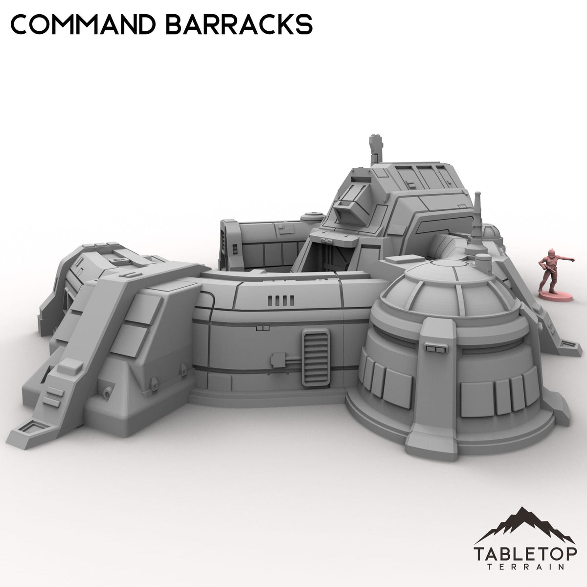 Tabletop Terrain Building Command Barracks