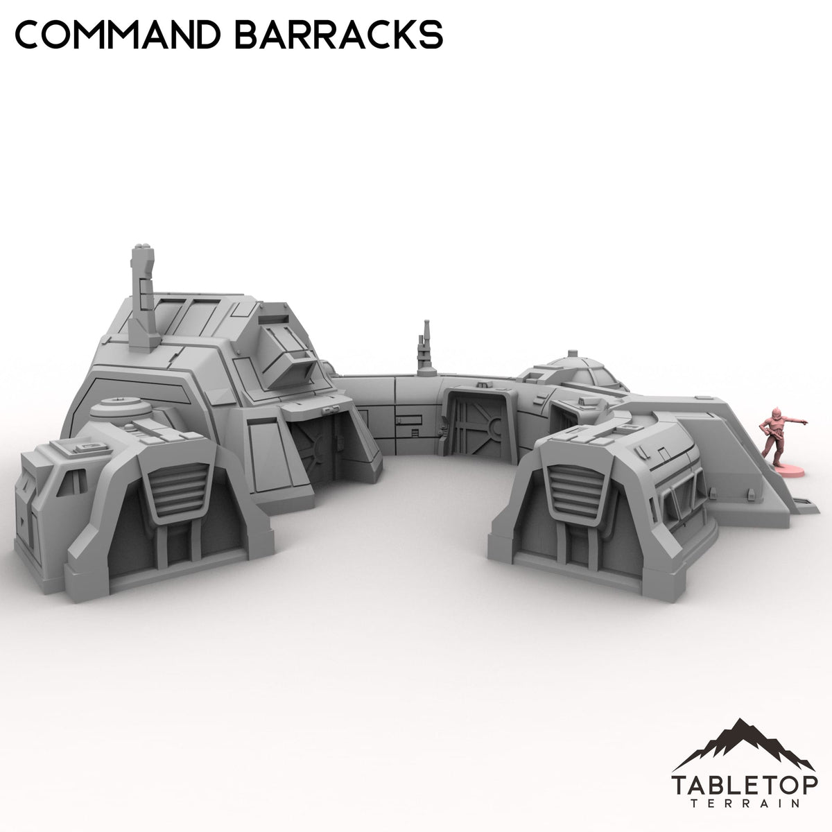 Tabletop Terrain Building Command Barracks