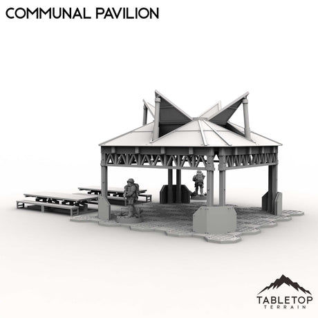 Tabletop Terrain Building Communal Pavilion