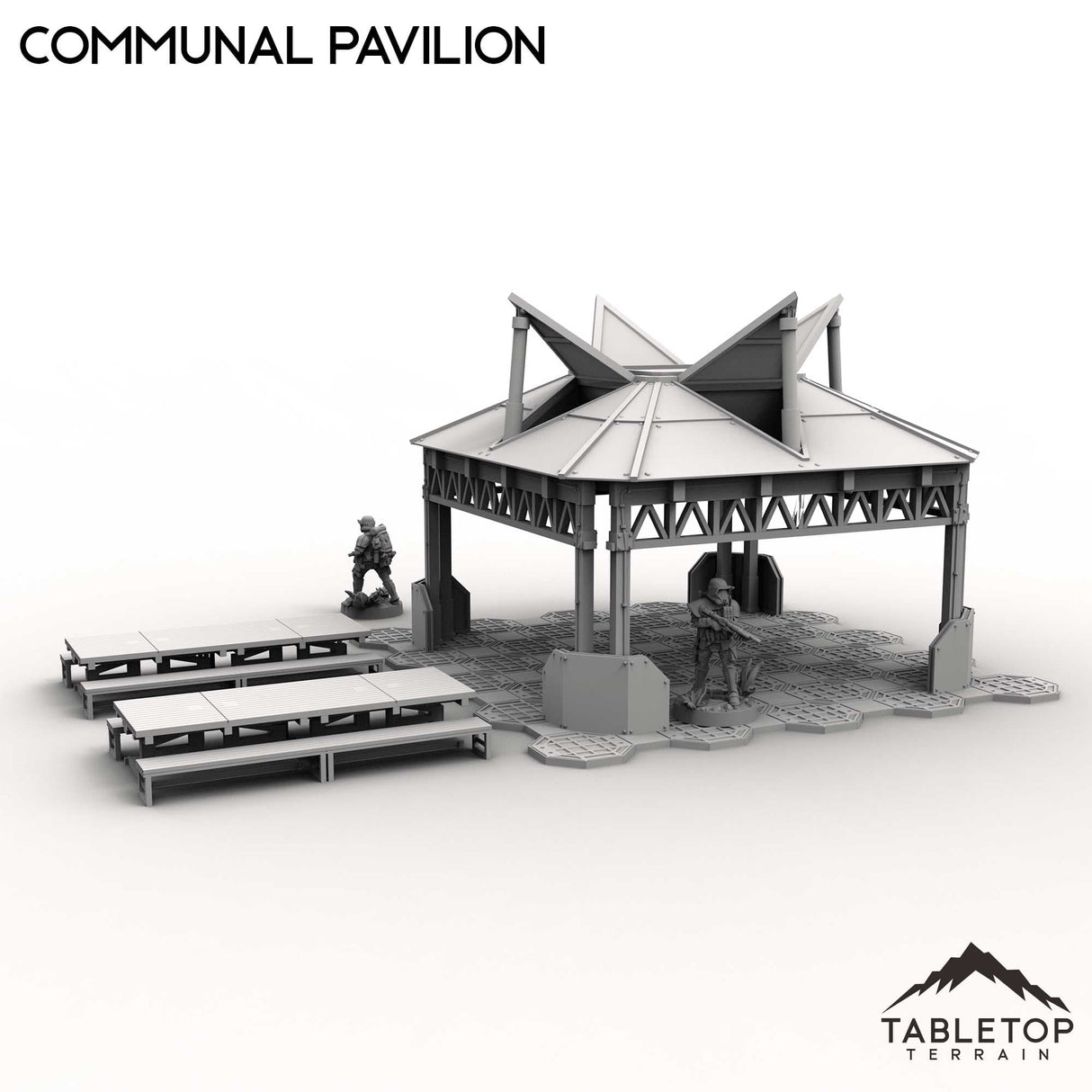 Tabletop Terrain Building Communal Pavilion