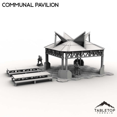 Tabletop Terrain Building Communal Pavilion