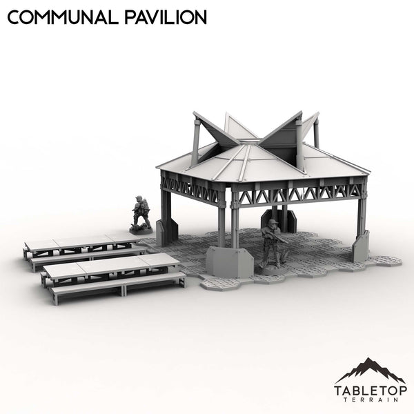 Tabletop Terrain Building Communal Pavilion