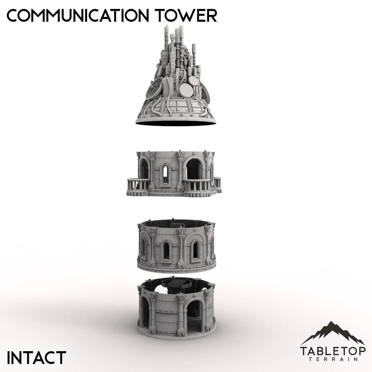 Tabletop Terrain Building Communication Tower