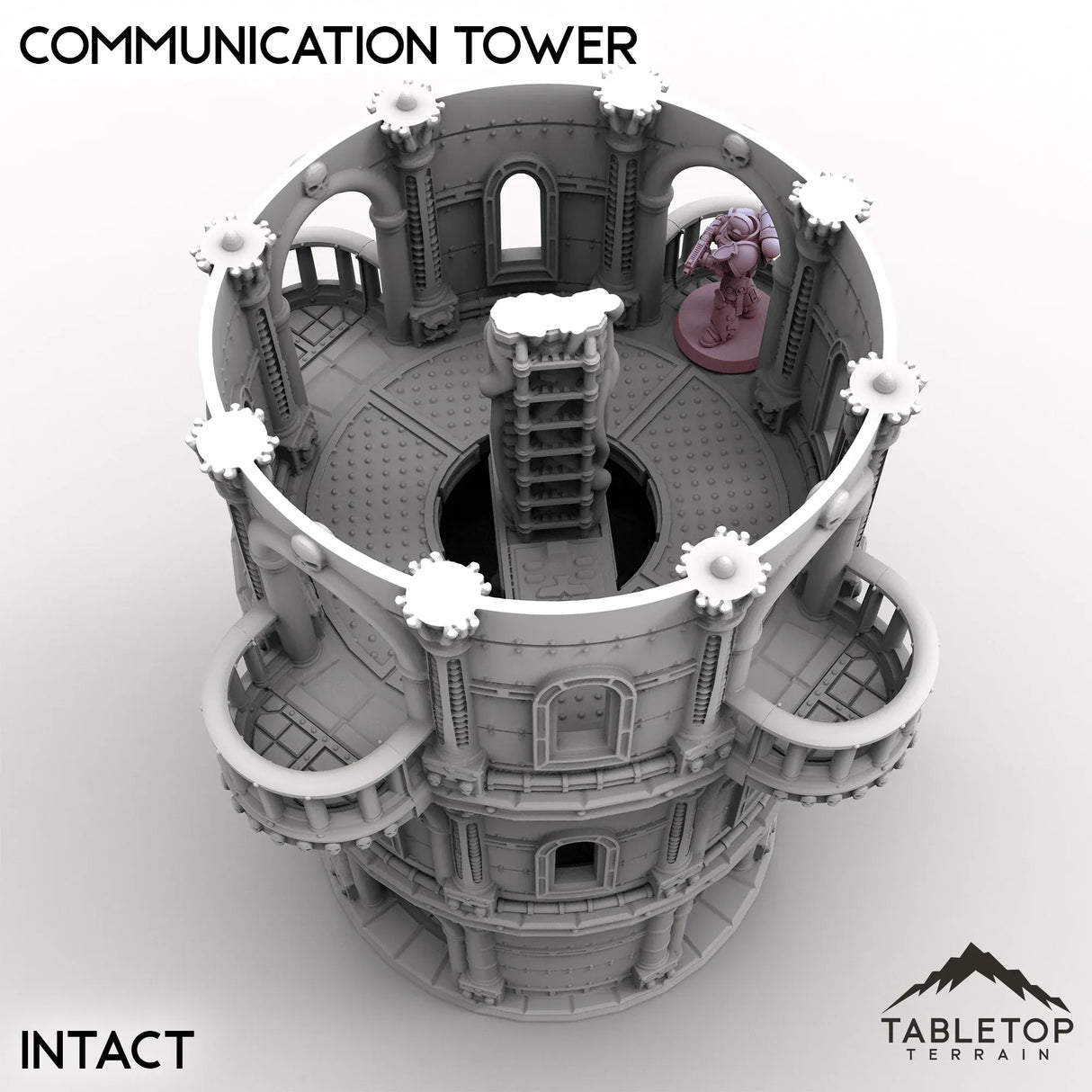 Tabletop Terrain Building Communication Tower