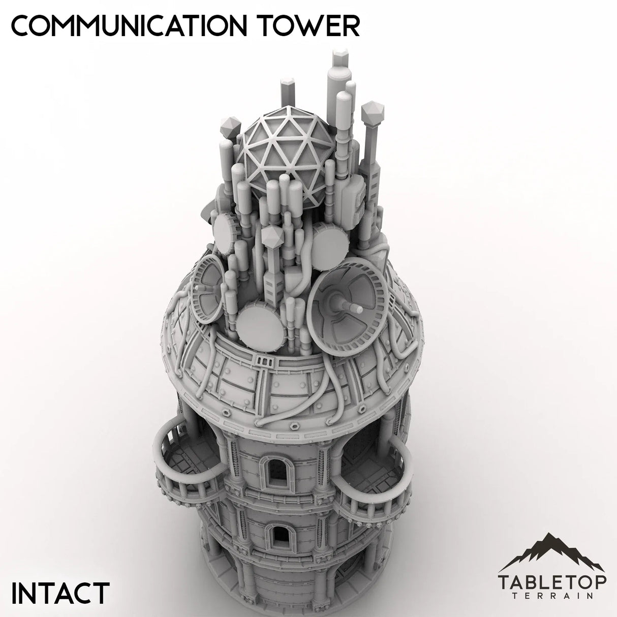 Tabletop Terrain Building Communication Tower