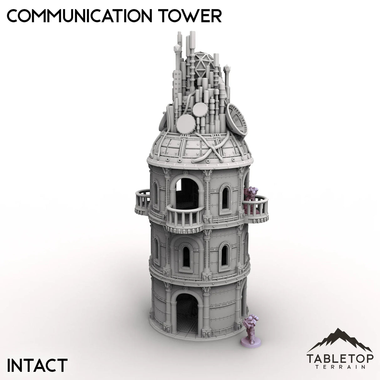 Tabletop Terrain Building Communication Tower