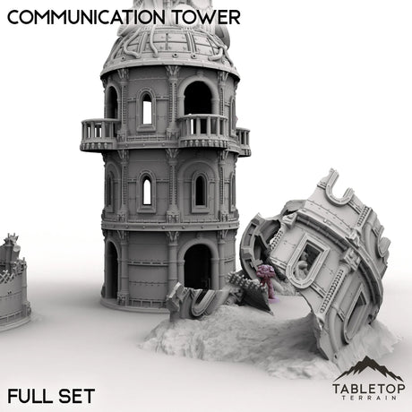 Tabletop Terrain Building Communication Tower