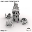 Tabletop Terrain Building Communication Tower