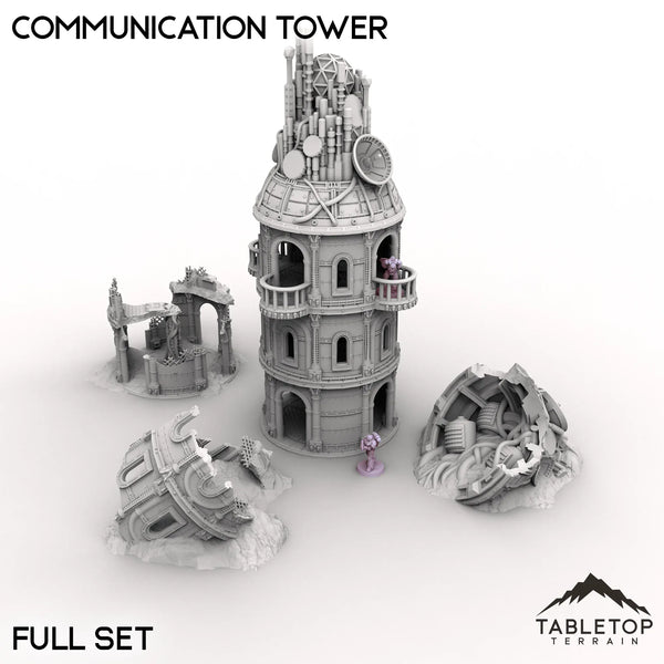 Tabletop Terrain Building Communication Tower
