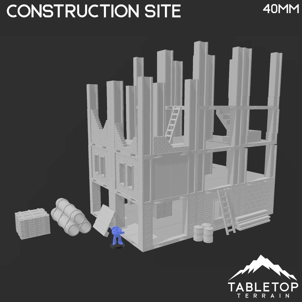 Tabletop Terrain Building Construction Site