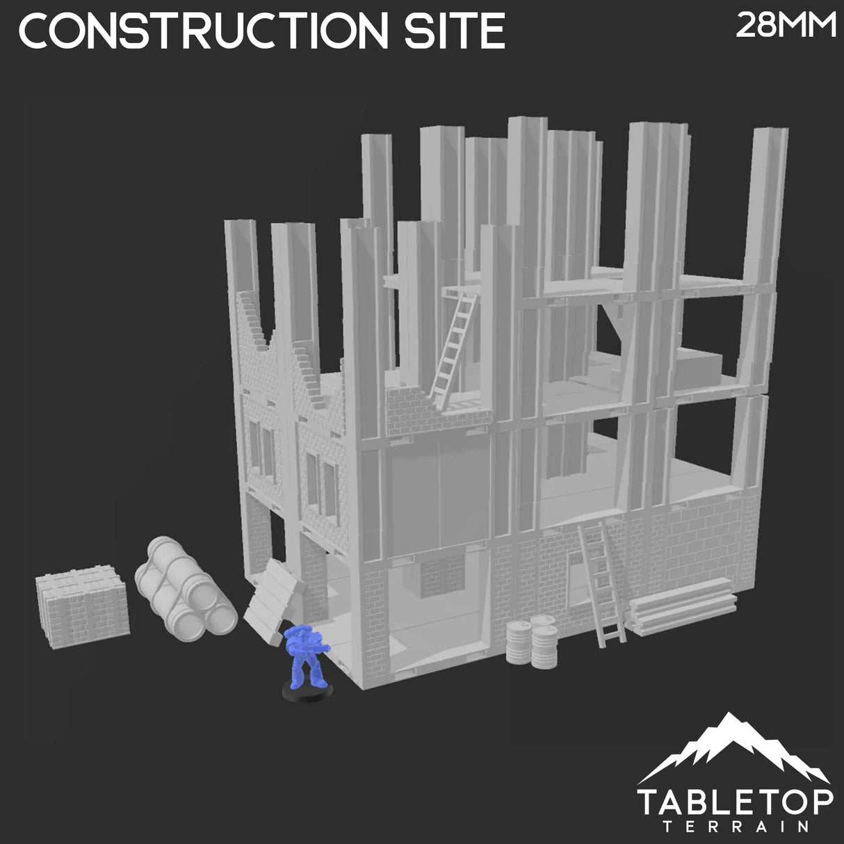 Tabletop Terrain Building Construction Site
