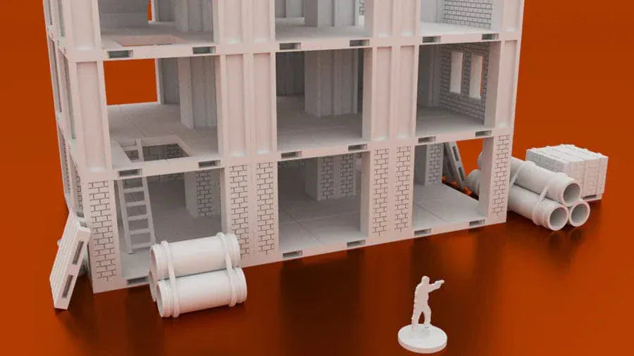 Tabletop Terrain Building Construction Site