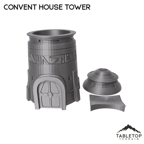 Tabletop Terrain Building Convent House Tower