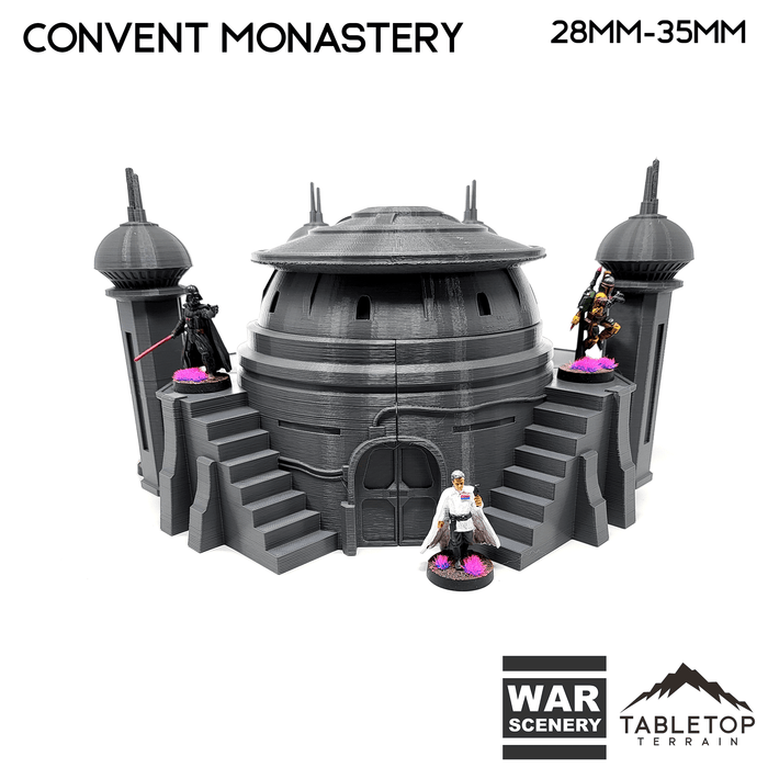 Tabletop Terrain Building Convent Monastery