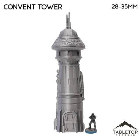 Tabletop Terrain Building Convent Tower