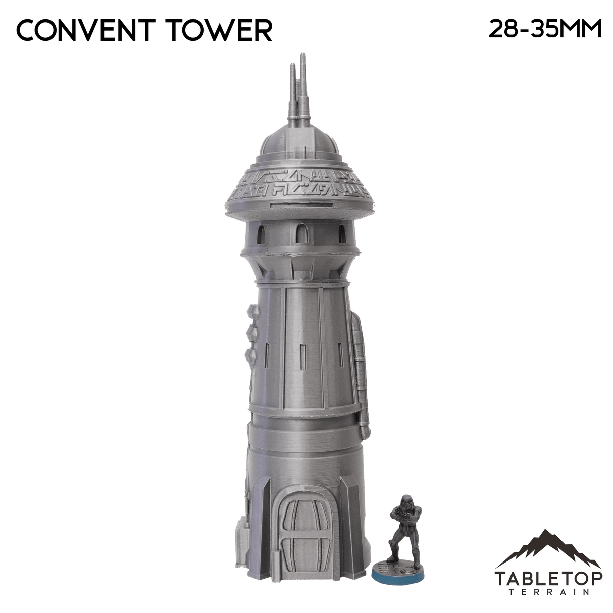 Tabletop Terrain Building Convent Tower