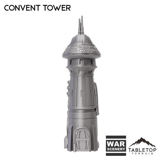 Tabletop Terrain Building Convent Tower