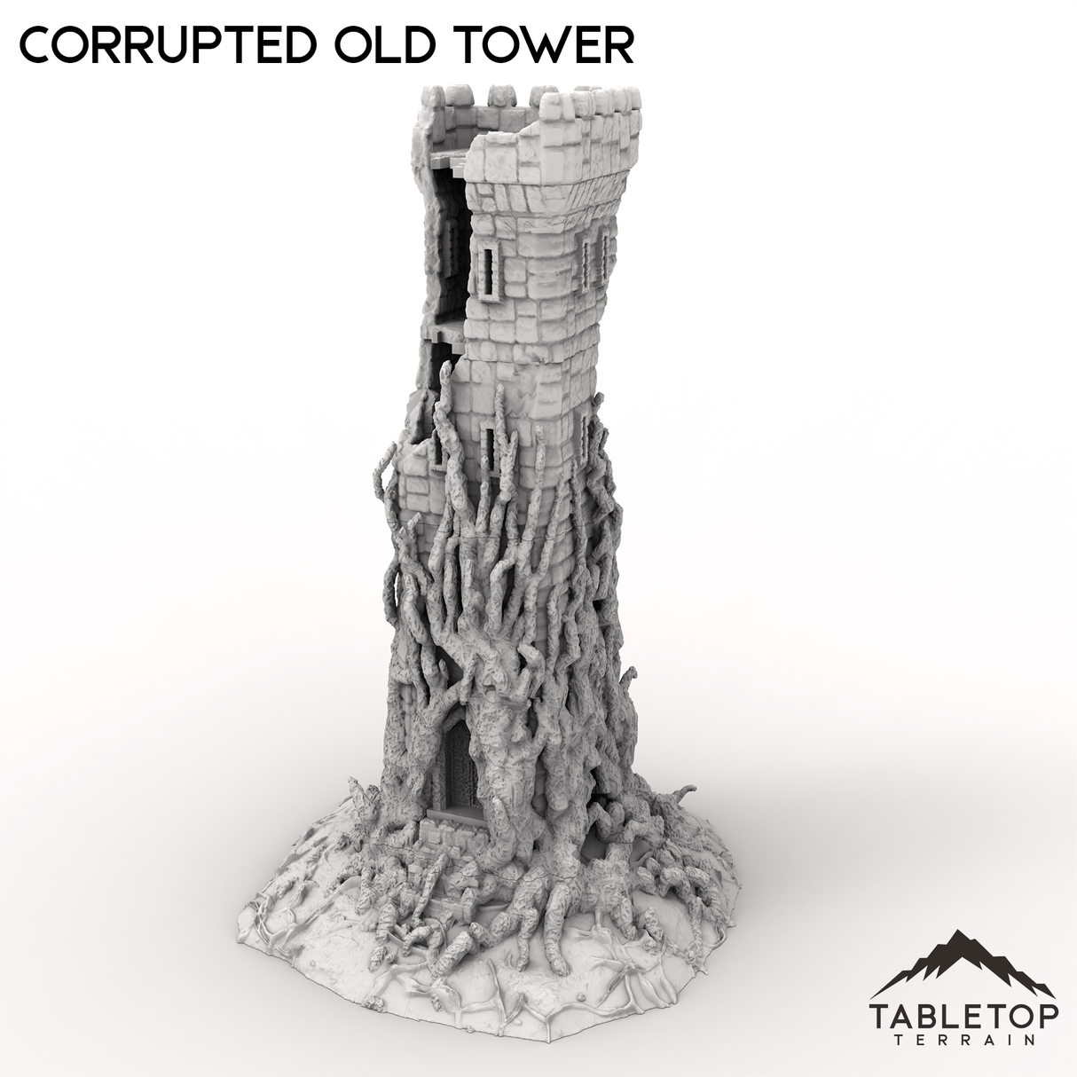 Tabletop Terrain Building Corrupted Old Tower