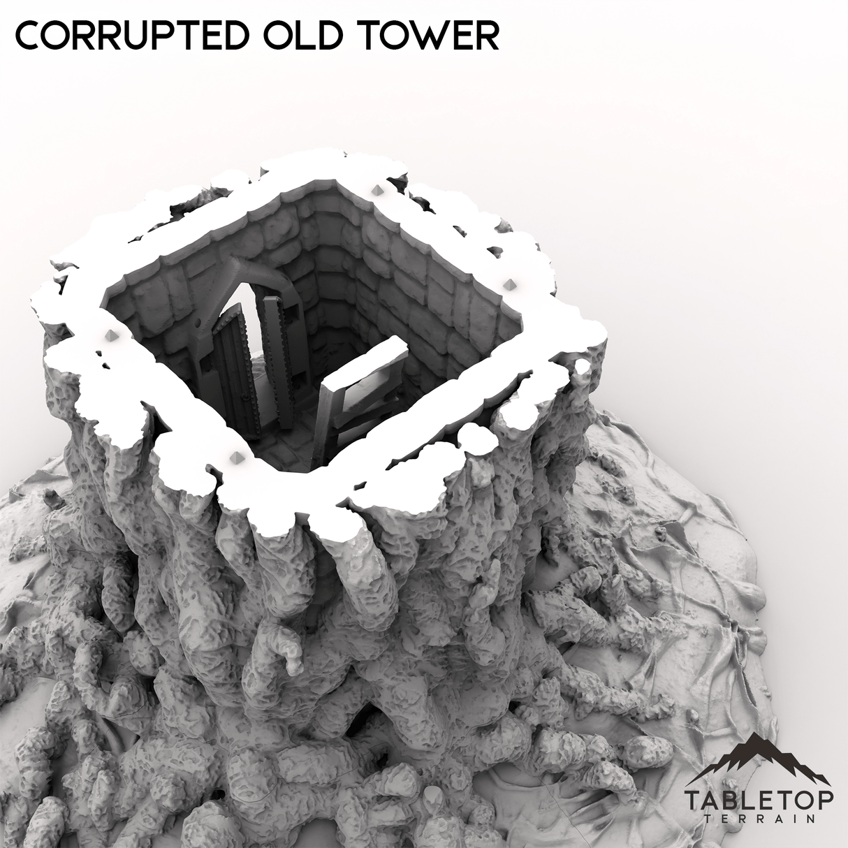 Tabletop Terrain Building Corrupted Old Tower
