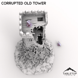 Tabletop Terrain Building Corrupted Old Tower