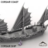 Tabletop Terrain Building Corsair Coast