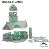 Tabletop Terrain Building Council Chamber - Kingdom of Noldareth