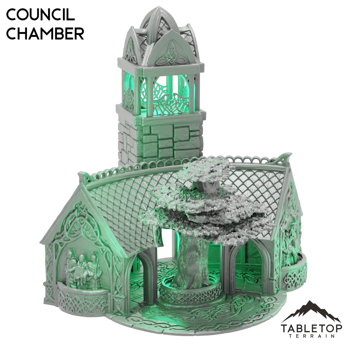 Tabletop Terrain Building Council Chamber - Kingdom of Noldareth