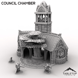 Tabletop Terrain Building Council Chamber - Kingdom of Noldareth