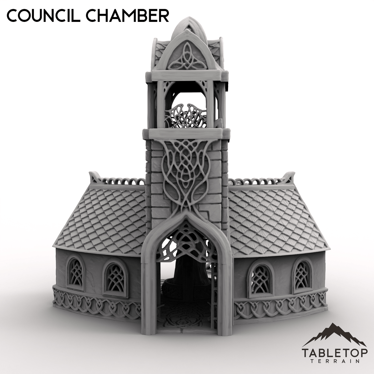 Tabletop Terrain Building Council Chamber - Kingdom of Noldareth