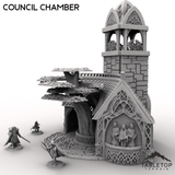 Tabletop Terrain Building Council Chamber - Kingdom of Noldareth