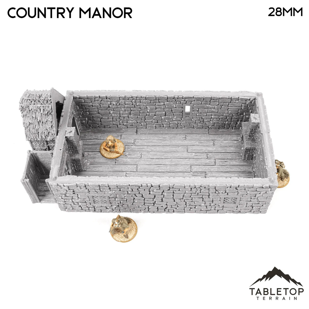 Tabletop Terrain Building Country Manor - Country & King - Fantasy Historical Building